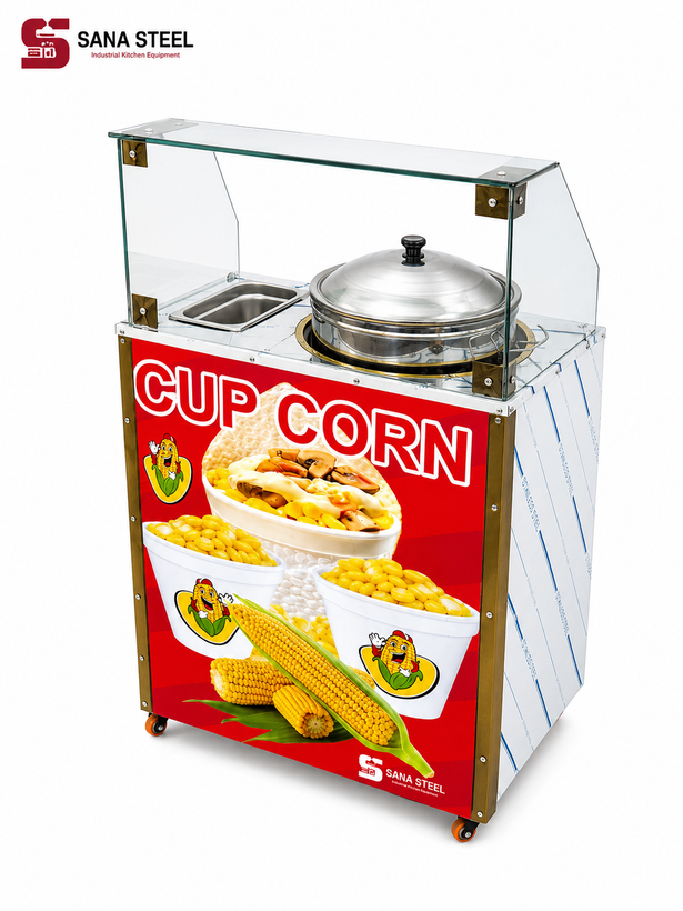 دستگاه ذرت مکزیکی استیکر