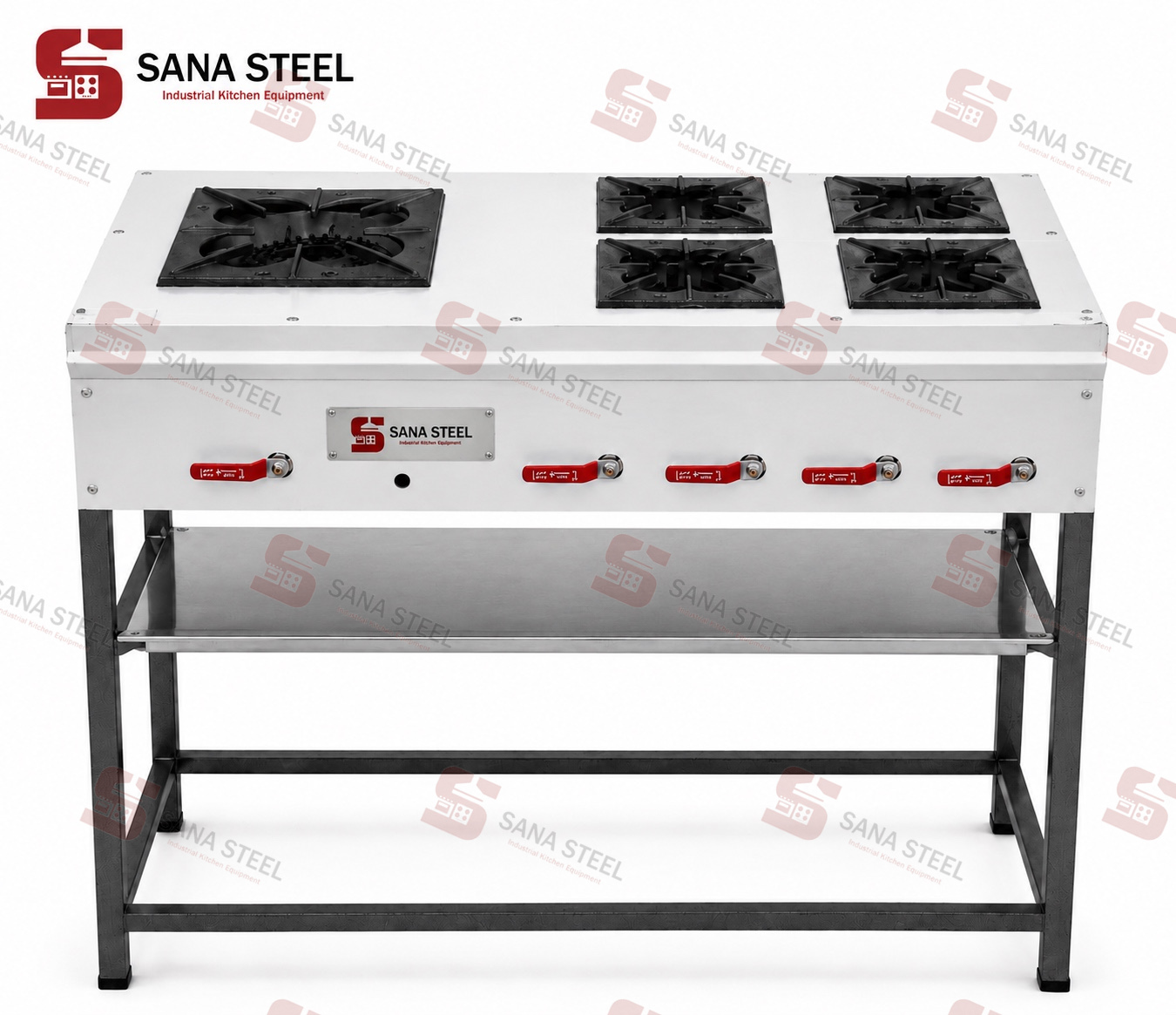 فر کته پز ۴ شعله با ۱ شعله خورشت پز صنعتی